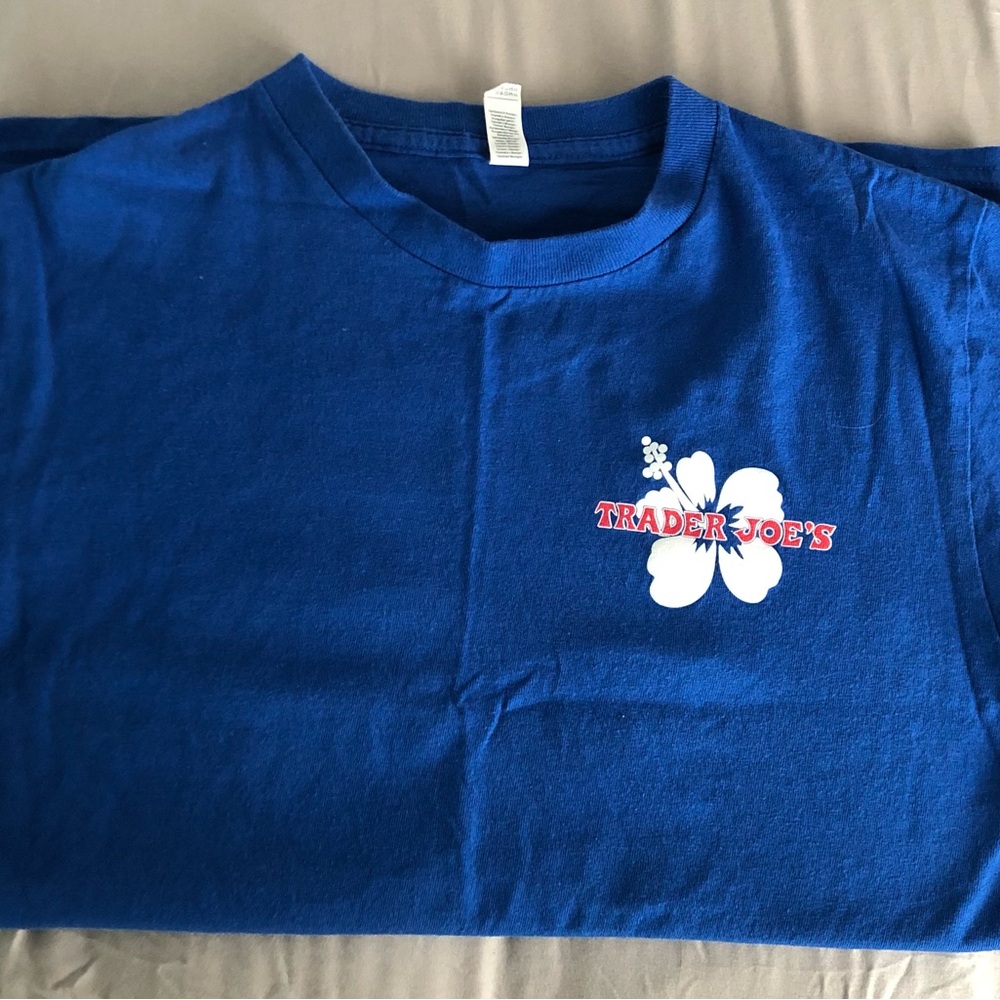 Trader Joe’s T-shirt Short Sleeve Tee Classic Cotton Casual